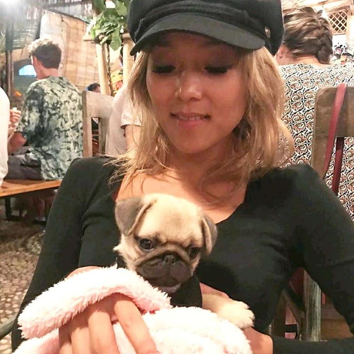 Puggy and Mommy Make a Perfect Pair