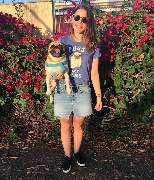 Thank you to cutie Bruno and his Pug mom